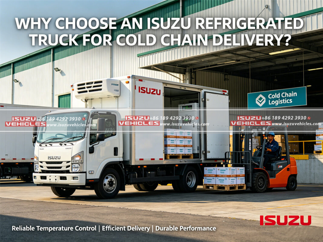 Why Choose an ISUZU Refrigerated Truck for Cold Chain Delivery