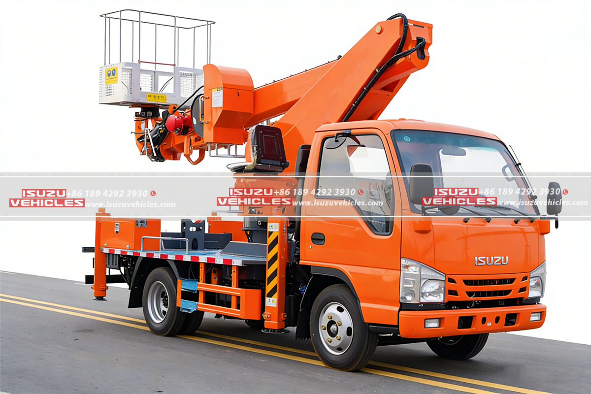 ISUZU 20m Telescopic Bucket Truck Main ISUZU 20m Telescopic Bucket Truck Main