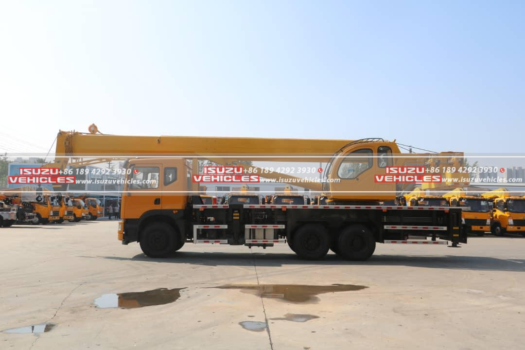 ISUZU 25 Ton Crane Truck Body ISUZU 25 Ton Crane Truck Body