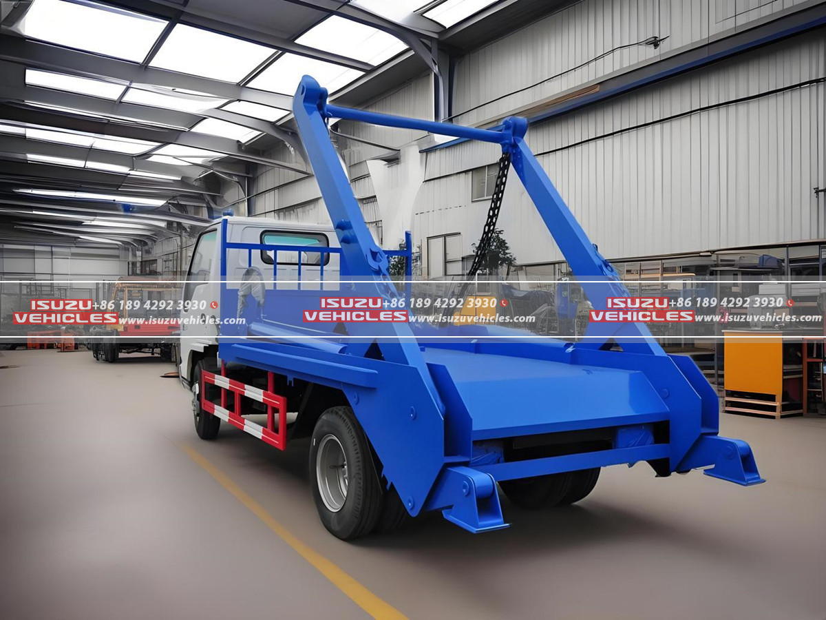 ISUZU 4 CBM Skip Loader Garbage Truck without bin ISUZU 4 CBM Skip Loader Garbage Truck without bin