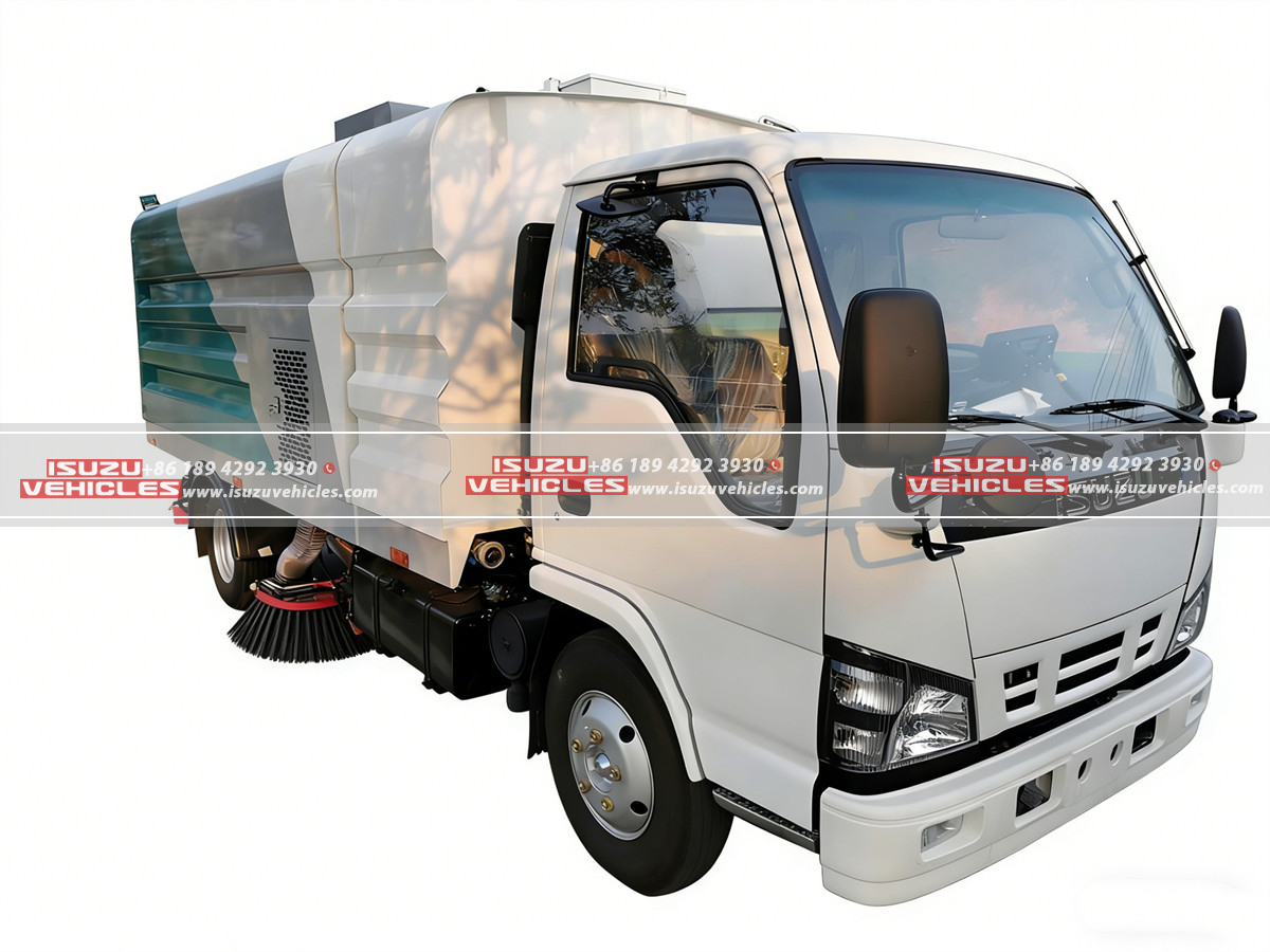 ISUZU 5 CBM Vacuum Sweeper Truck ISUZU 5 CBM Vacuum Sweeper Truck