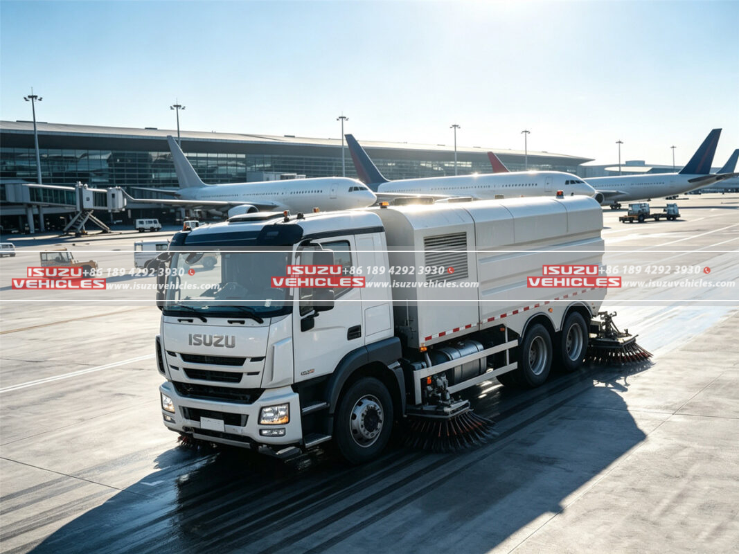 Airport Runway Cleaning Trucks for Asia-Pacific Aviation Hubs (2)
