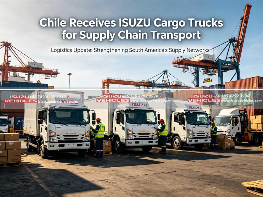 Vietnam Expands Distribution Fleet with ISUZU Cargo Trucks