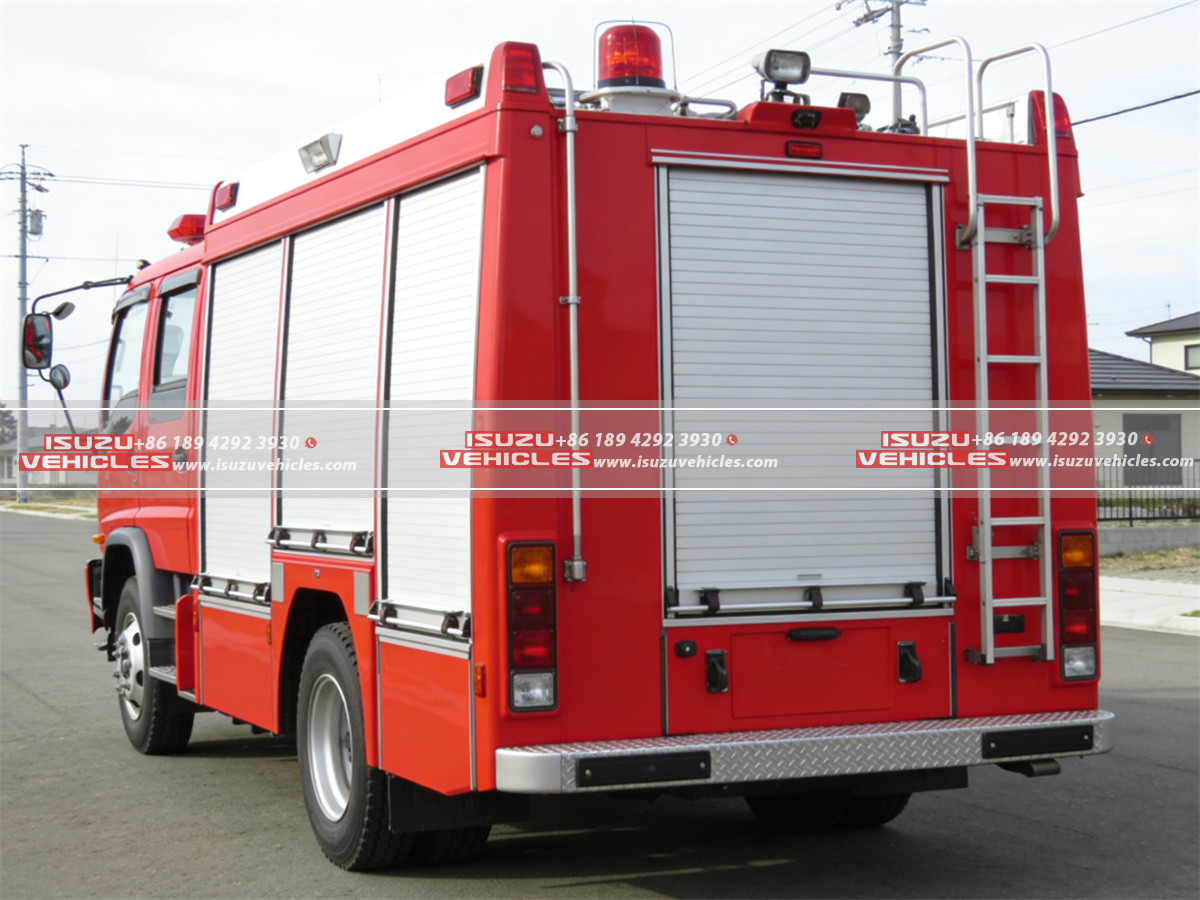 ISUZU 10000 Liter Water Fire Truck - ISUZU Vehicles