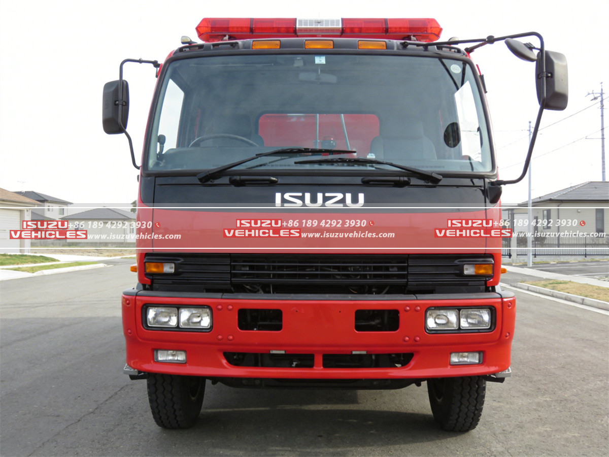 ISUZU 10000 Liter Water Fire Truck - ISUZU Vehicles