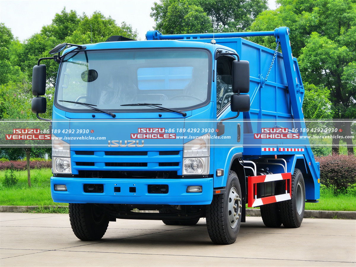ISUZU 10CBM Skip Loader Garbage Truck Side ISUZU 10CBM Skip Loader Garbage Truck Side