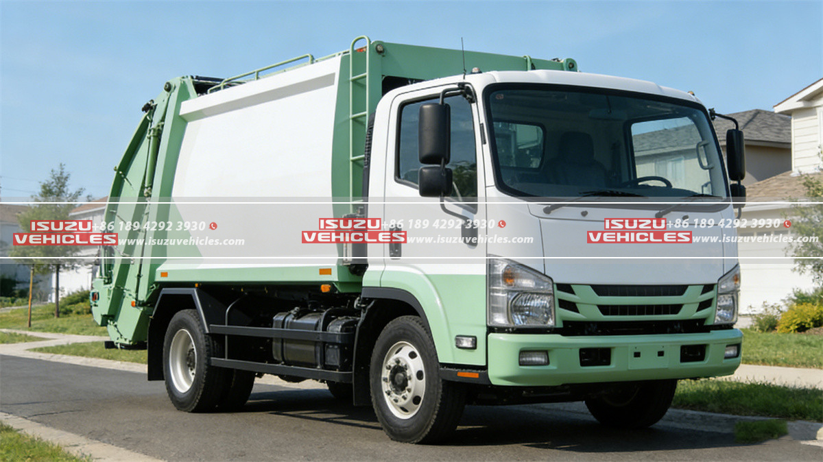 ISUZU 12 CBM Compactor Garbage Truck (2) ISUZU 12 CBM Compactor Garbage Truck