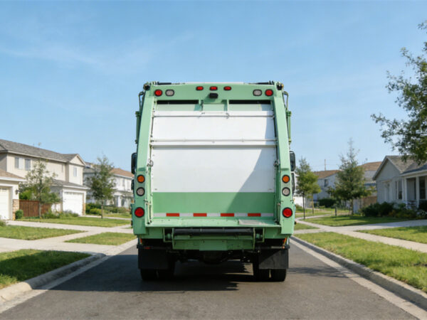 ISUZU 12 CBM Compactor Garbage Truck Back
