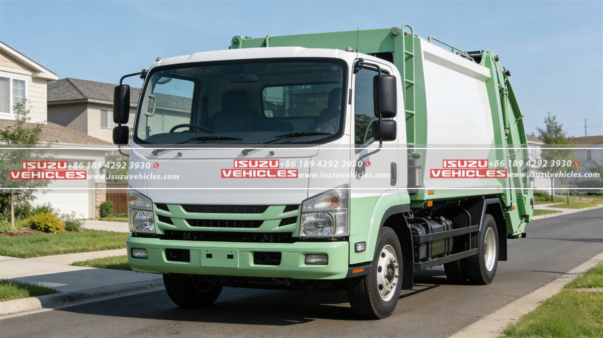 ISUZU 12 CBM Compactor Garbage Truck ISUZU 12 CBM Compactor Garbage Truck
