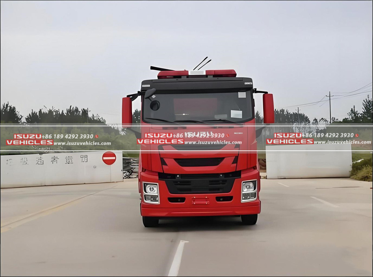 ISUZU 12000L Water Foam Powder Fire Fighting Truck (6) ISUZU 12000L Water Foam Powder Fire Fighting Truck (6)