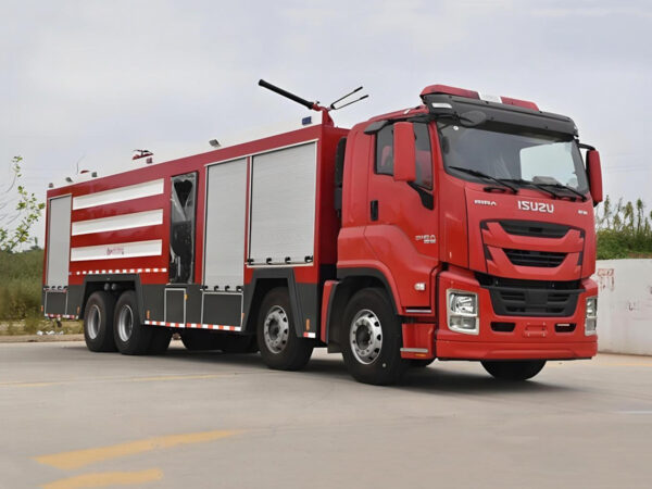 ISUZU 12000L Water Foam Powder Fire Fighting Truck