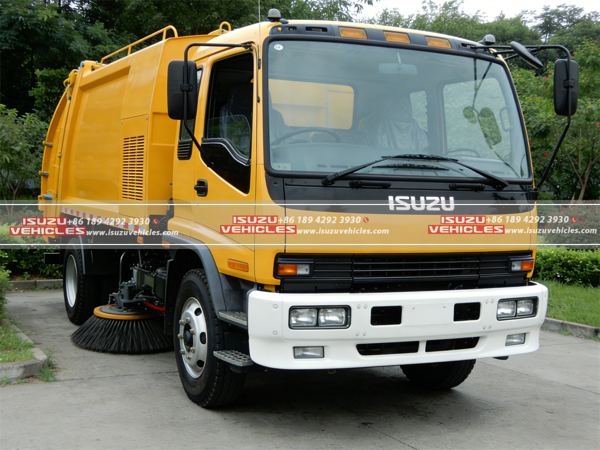 ISUZU 12CBM Road Sweeper Truck ISUZU 12CBM Road Sweeper Truck