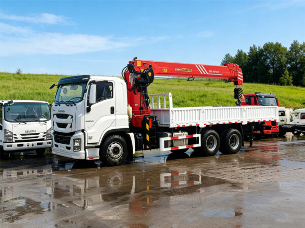 ISUZU 16T PALFINGER Heavy-Duty Telescopic Boom Truck Body