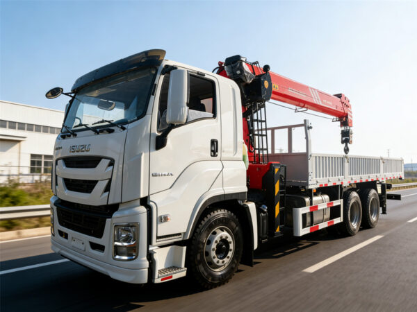 ISUZU 16T PALFINGER Heavy-Duty Telescopic Boom Truck Left