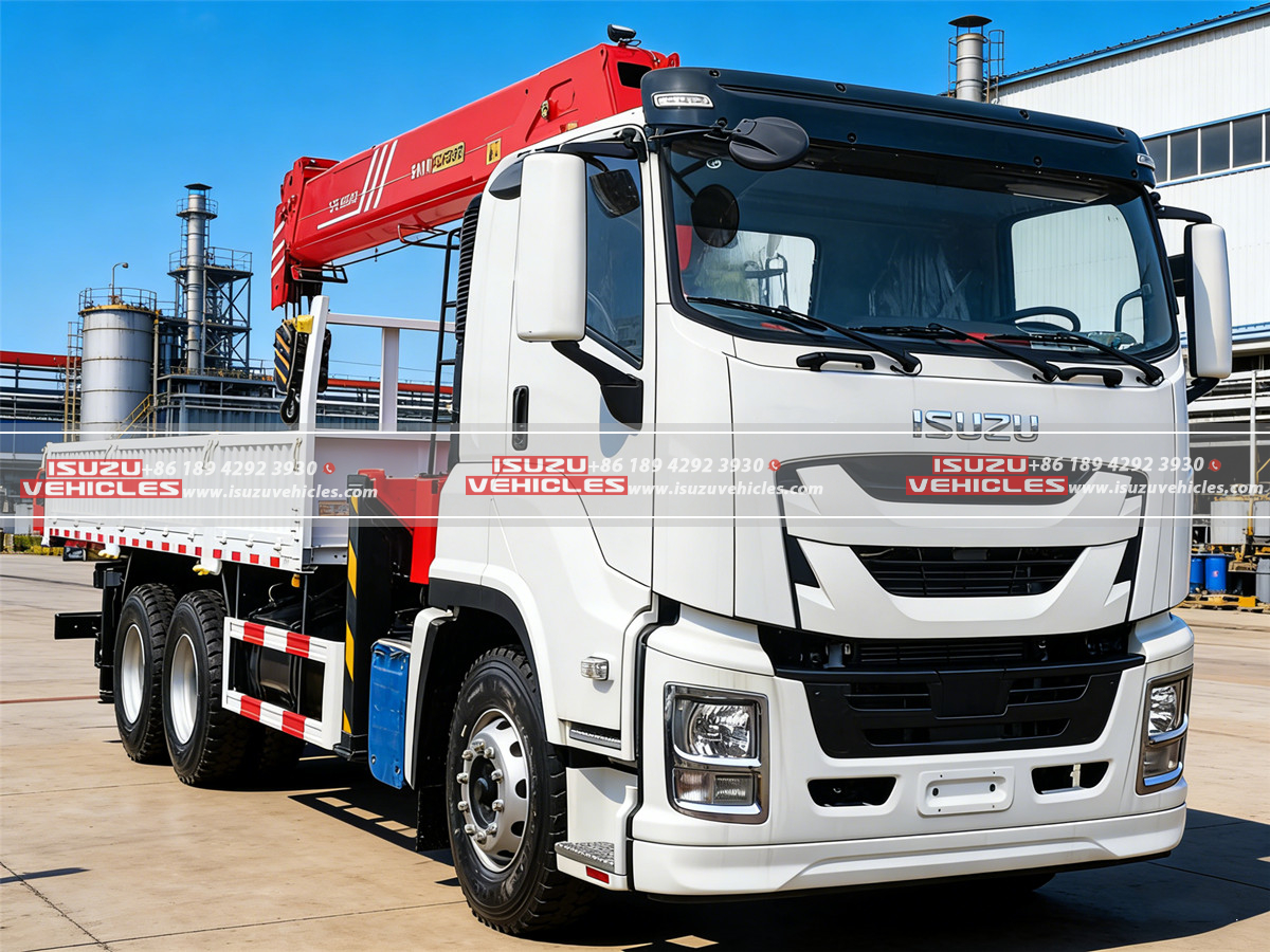 ISUZU 16T PALFINGER Heavy-Duty Telescopic Boom Truck ISUZU 16T PALFINGER Heavy-Duty Telescopic Boom Truck