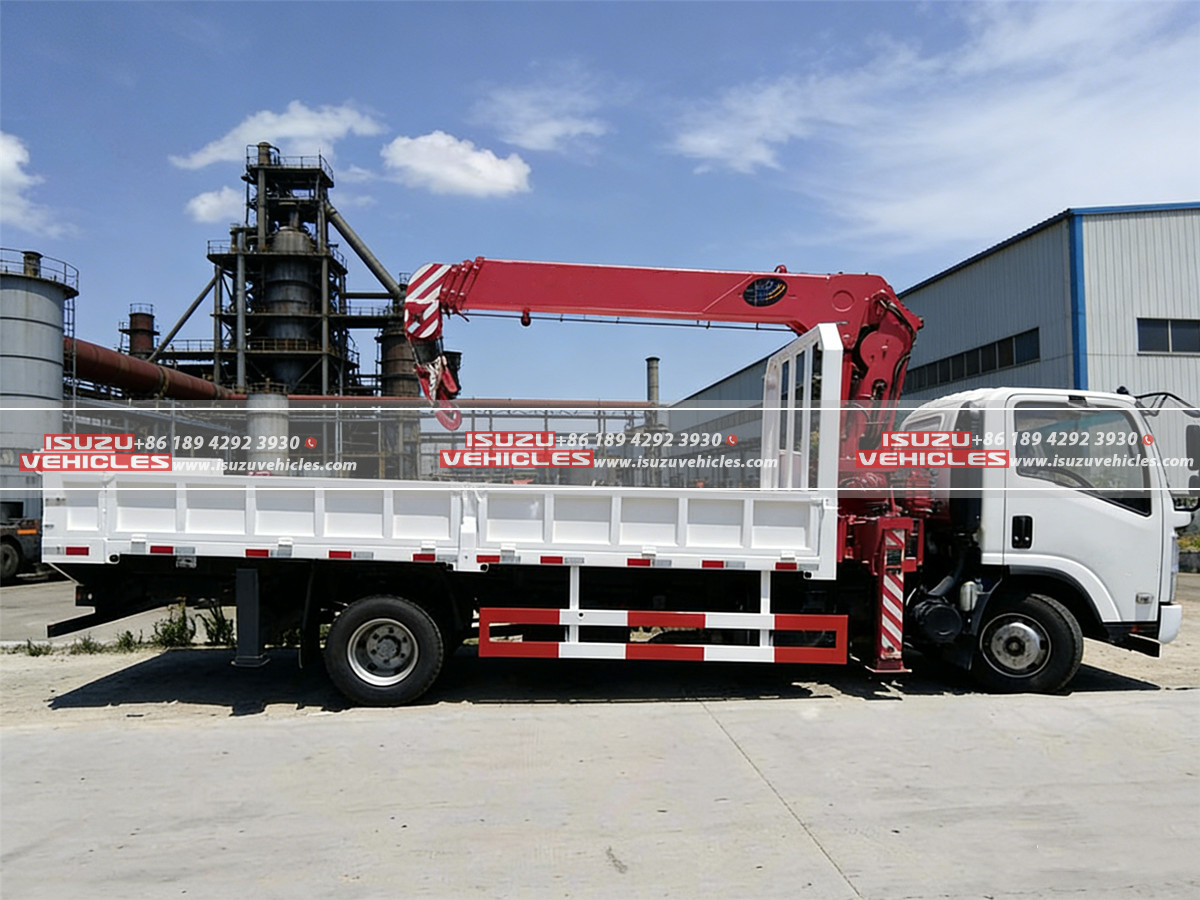 ISUZU 5T Telescopic Boom Crane Body ISUZU 5T Telescopic Boom Crane Body