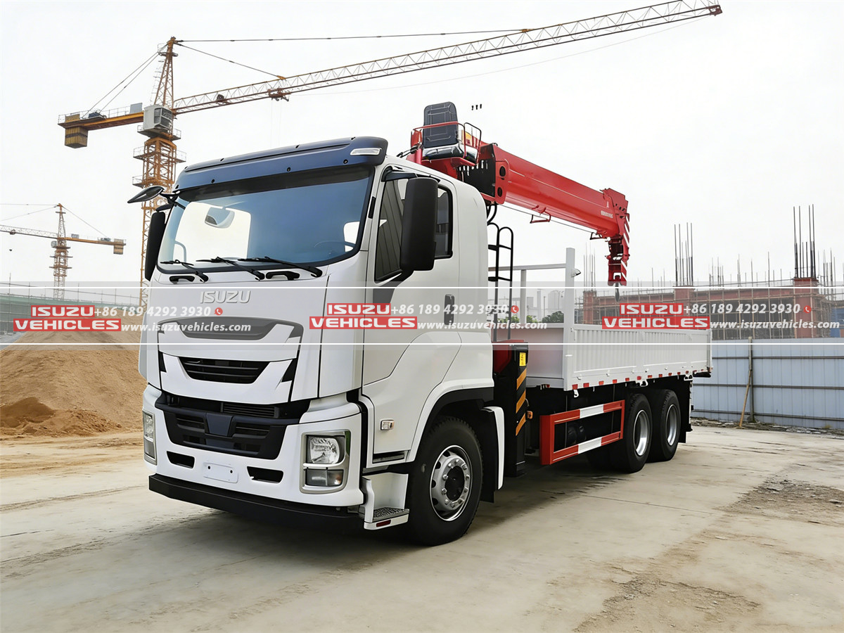 ISUZU 8 Ton Telescopic Boom Crane with BG ISUZU 8 Ton Telescopic Boom Crane with BG