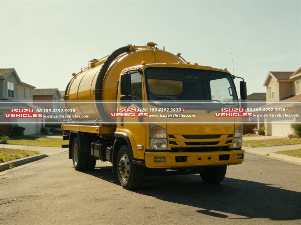 ISUZU GIGA 10000 Liter Vacuum Sewage Truck ISUZU GIGA 10000 Liter Vacuum Sewage Truck