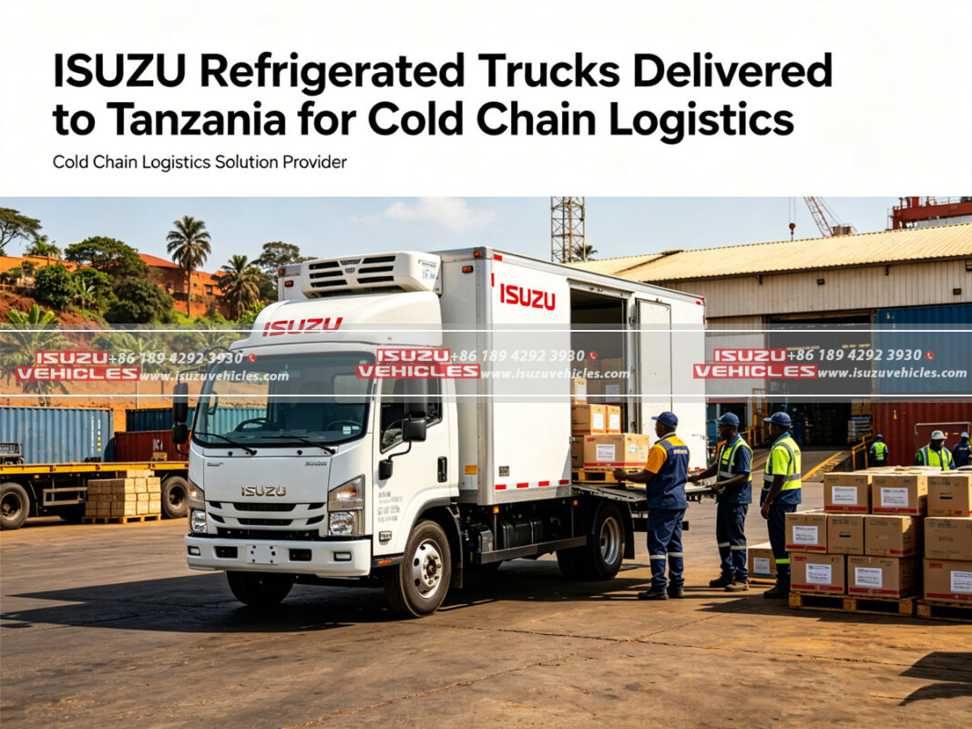 ISUZU Refrigerated Trucks Delivered to Tanzania for Cold Chain Logistics