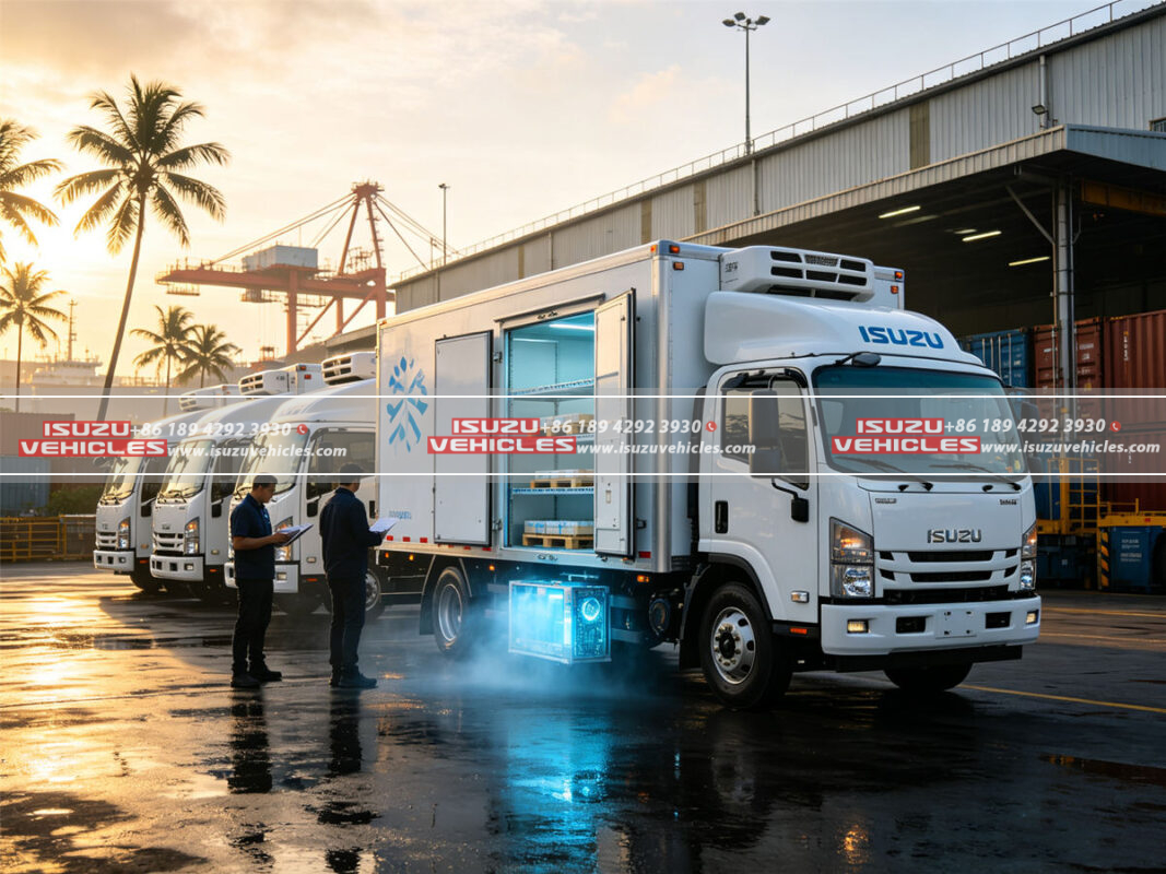 Philippines Expands Cold Chain Fleet with ISUZU Refrigerated Trucks