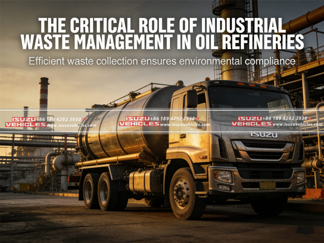 The Critical Role of Industrial Waste Management in Oil Refineries