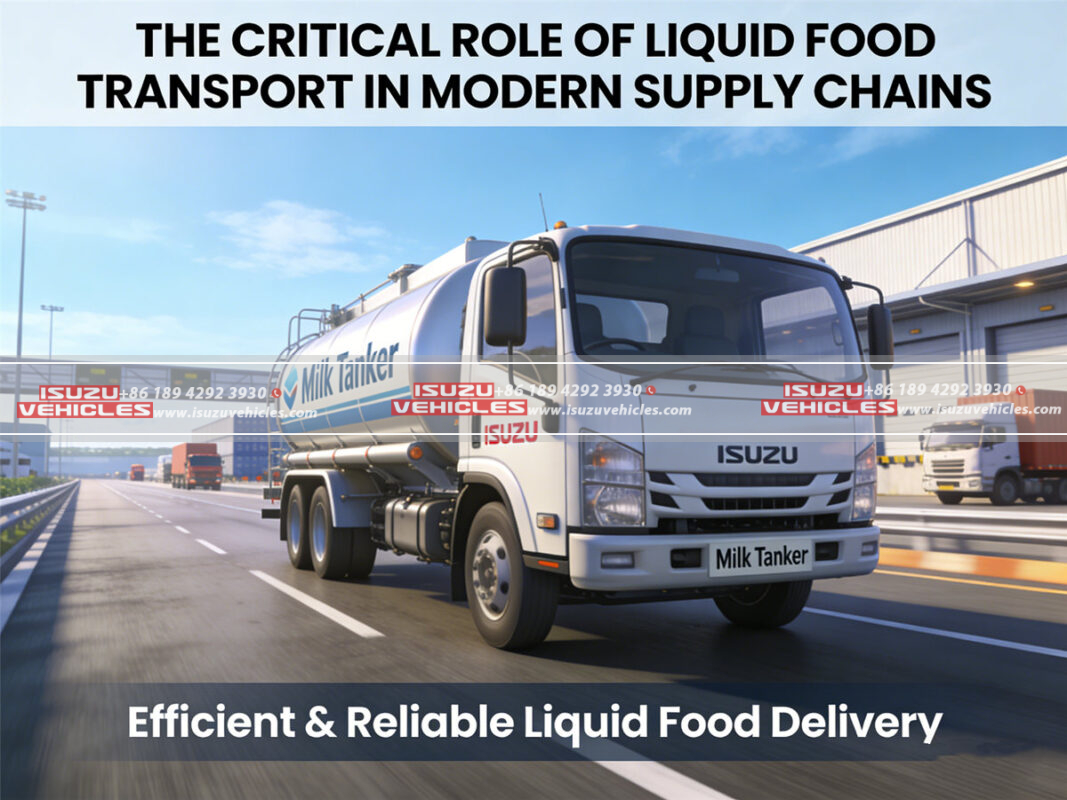 The Critical Role of Liquid Food Transport in Modern Supply Chains