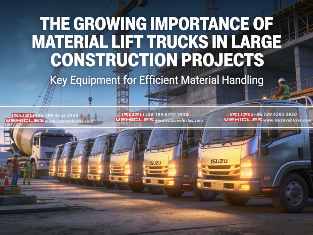The Growing Importance of Material Lift Trucks in Large Construction Projects