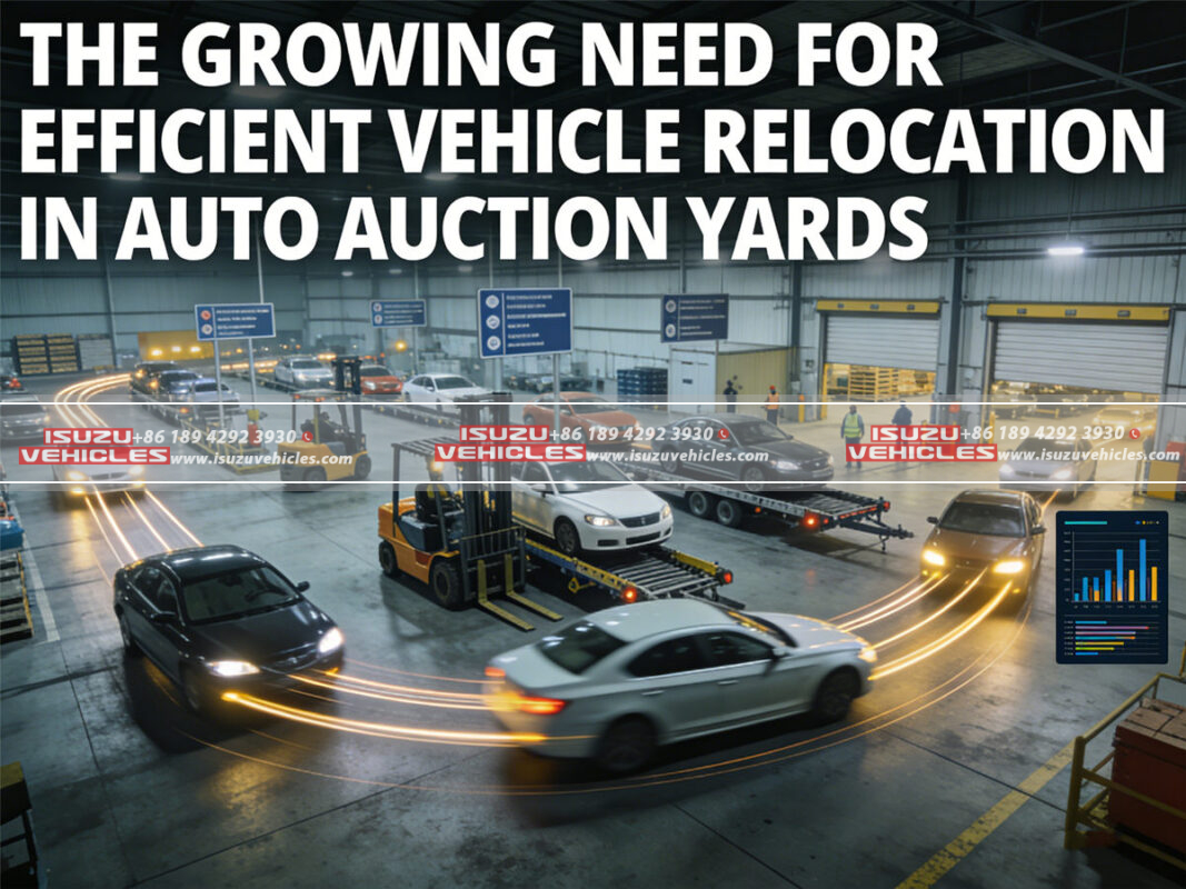 The Growing Need for Efficient Vehicle Relocation in Auto Auction Yards