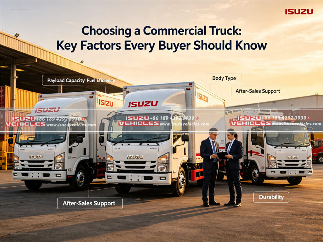 Choosing a Commercial Truck: Key Factors Every Buyer Should Know