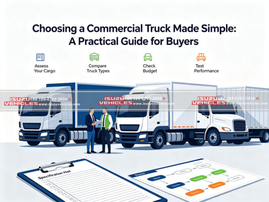 Choosing a Commercial Truck Made Simple: A Practical Guide for Buyers