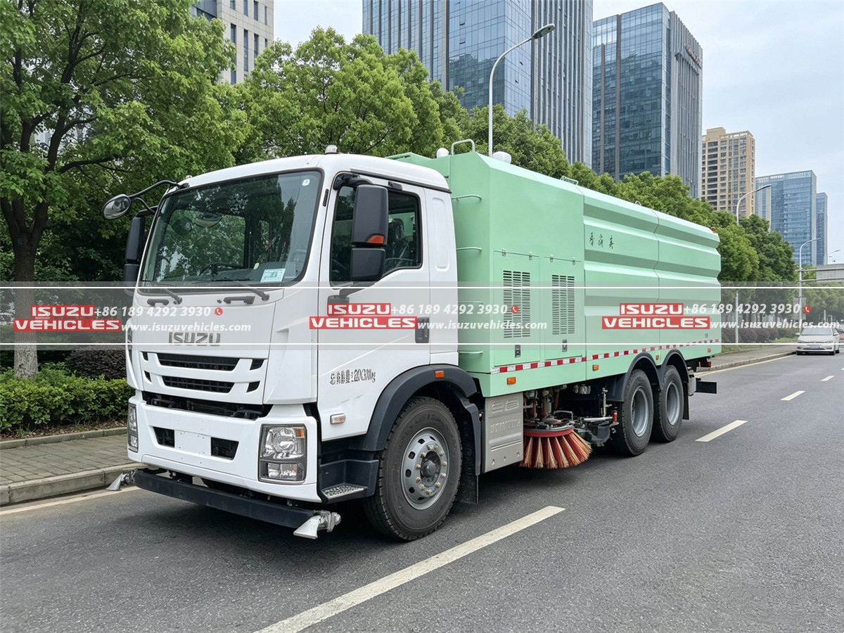 ISUZU 20 CBM Road Sweeper Truck ISUZU 20 CBM Road Sweeper Truck