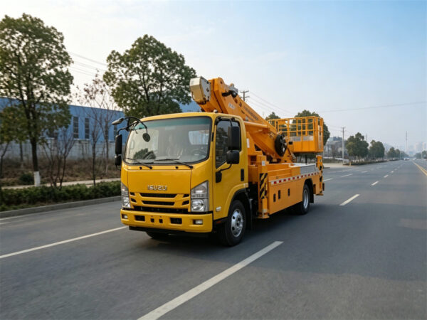 ISUZU 24M Telescopic Bucket Truck (2)