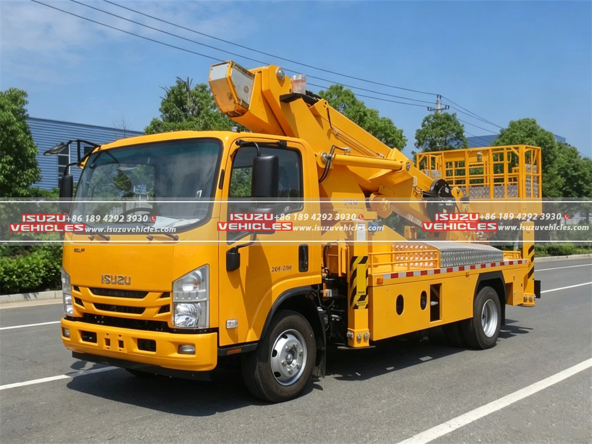 ISUZU 24M Telescopic Bucket Truck ISUZU 24M Telescopic Bucket Truck