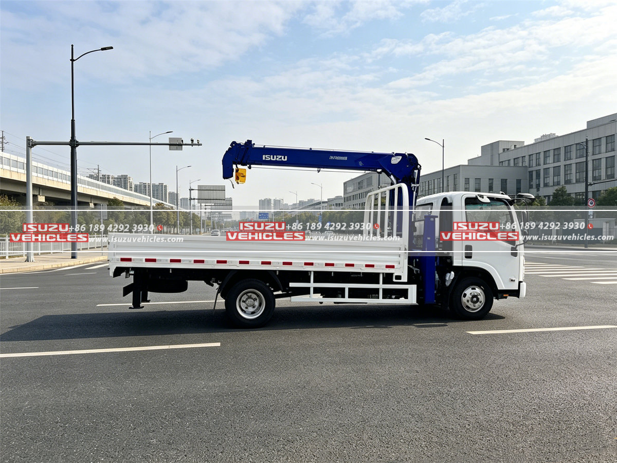 ISUZU 3 Ton XCMG Telescopic Boom Truck Body ISUZU 3 Ton XCMG Telescopic Boom Truck Body