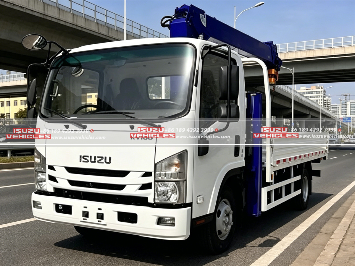 ISUZU 3 Ton XCMG Telescopic Boom Truck Main ISUZU 3 Ton XCMG Telescopic Boom Truck Main