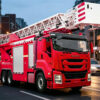 ISUZU 54M Aerial Ladder Fire Truck