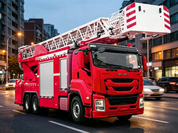 ISUZU 54M Aerial Ladder Fire Truck