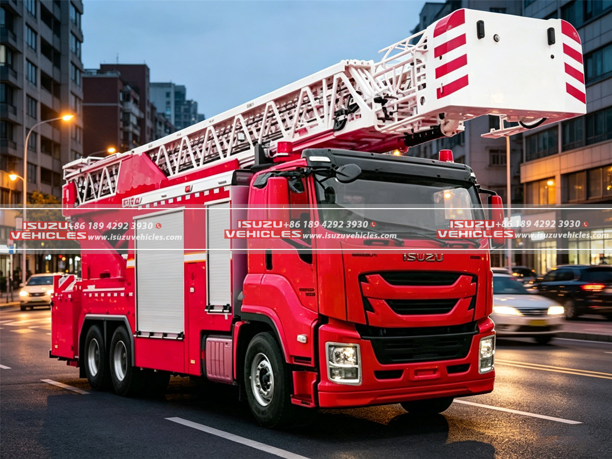 ISUZU 54M Aerial Ladder Fire Truck ISUZU 54M Aerial Ladder Fire Truck