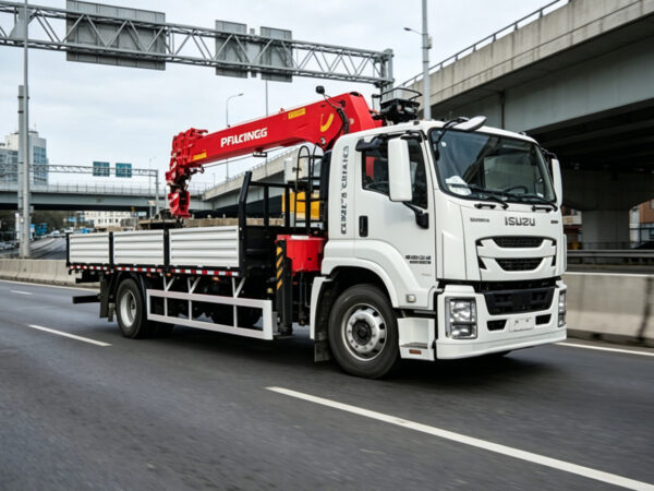 ISUZU 7 Ton Truck Mounted Palfinger Boom Crane