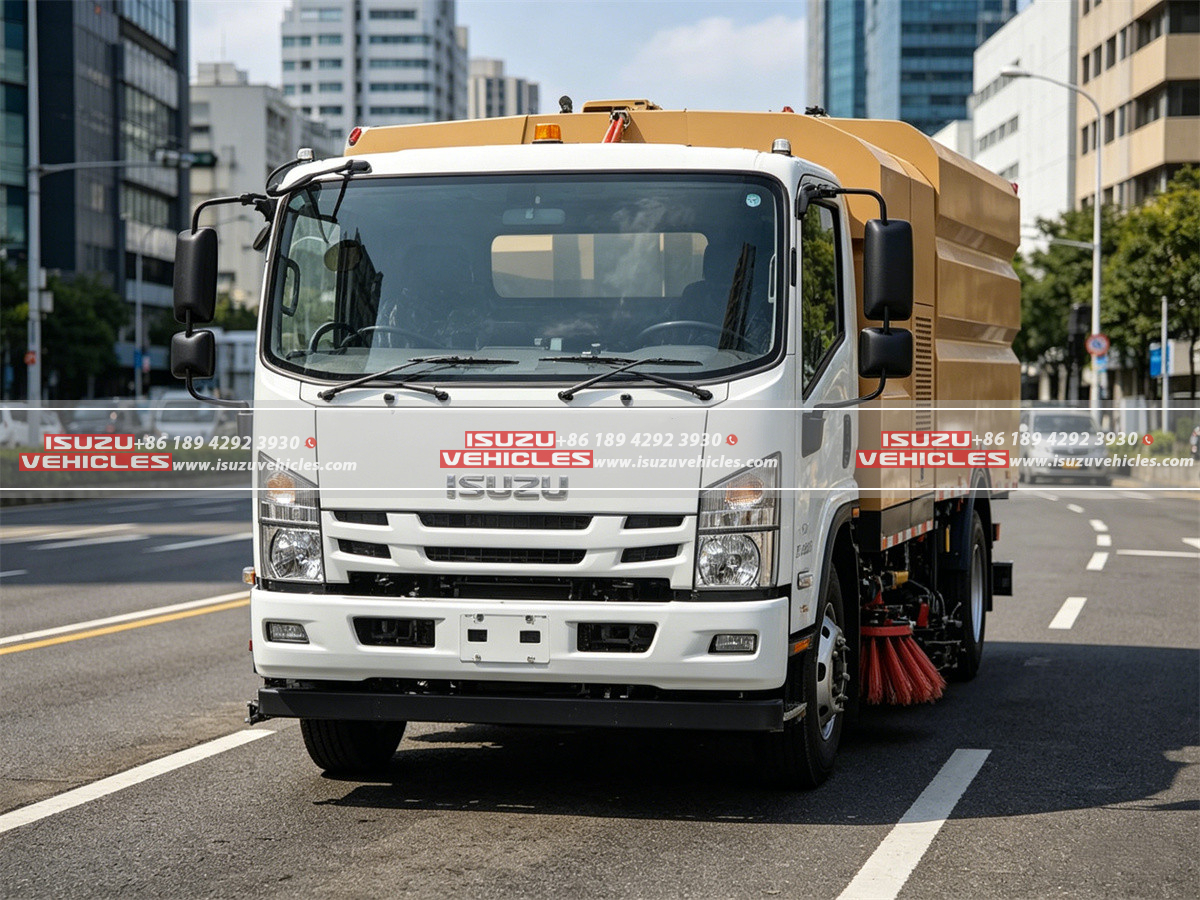 ISUZU Brush Street Cleaner Truck (2) ISUZU Brush Street Cleaner Truck (2)