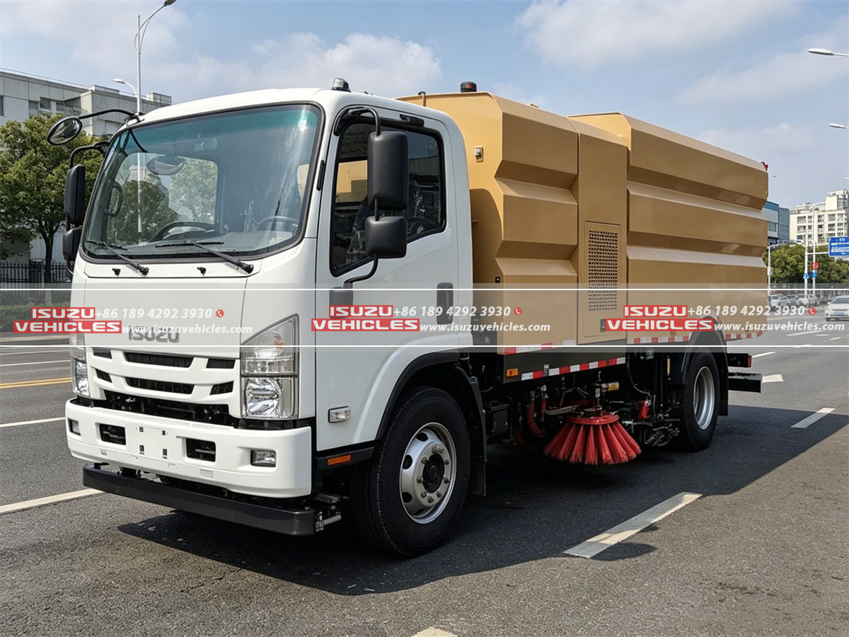 ISUZU Brush Street Cleaner Truck ISUZU Brush Street Cleaner Truck