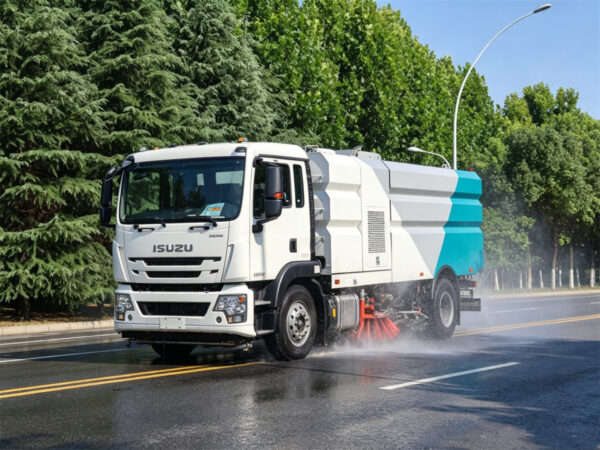 ISUZU Road Flushing Sweeper Truck