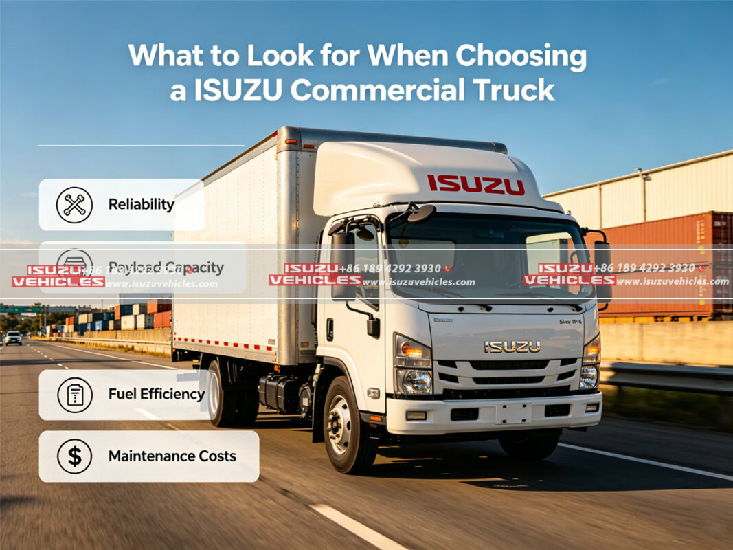 What to Look for When Choosing a Commercial Truck