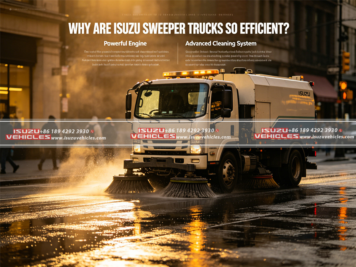 Why Are ISUZU Sweeper Trucks So Efficient (2)