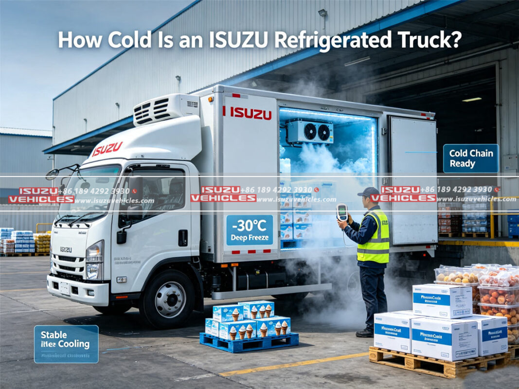 How Cold Is an ISUZU Refrigerated Truck?