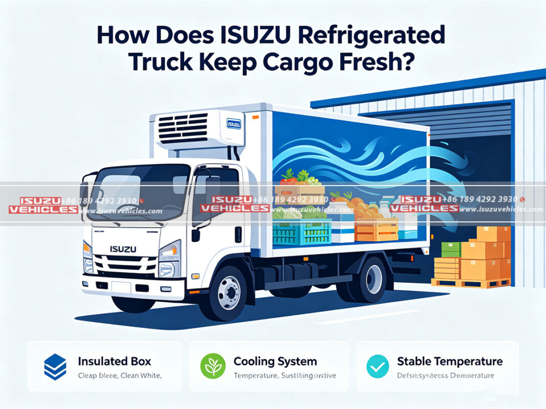 How Does ISUZU Refrigerated Truck Keep Cargo Fresh?