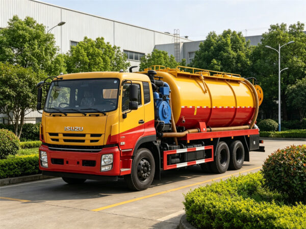 ISUZU 12 CBM Sewage Cleaner Truck