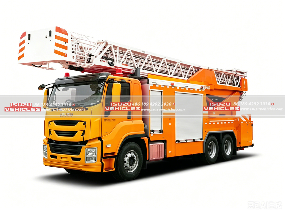 ISUZU 54M Aerial Ladder Truck (2) ISUZU 54M Aerial Ladder Truck (2)