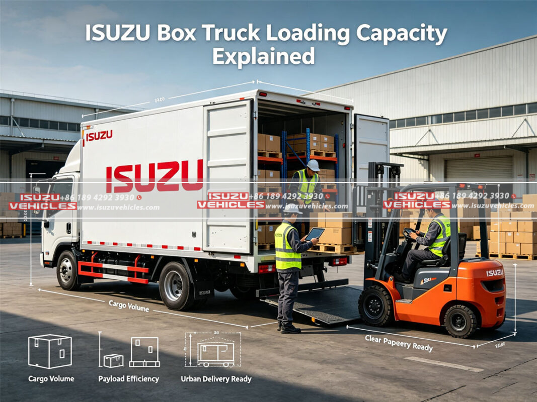 ISUZU Box Truck Loading Capacity Explained