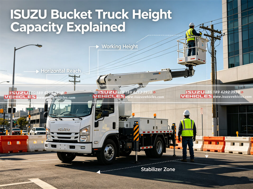 ISUZU Bucket Truck Height Capacity Explained